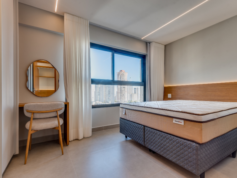 Apartamentos decorados no Setor Marista: mude com as malas e comece a viver