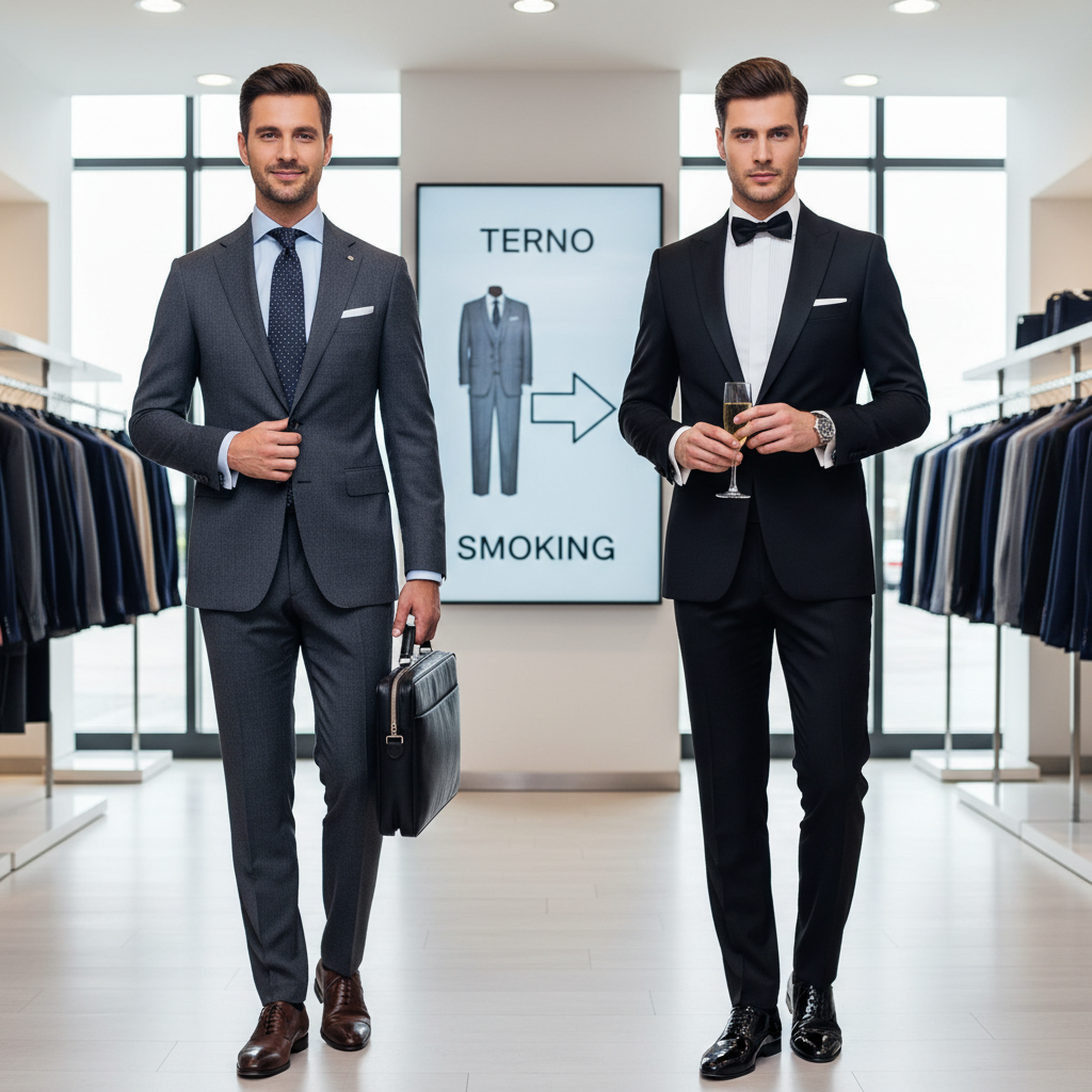 diferença entre terno e smoking - conheça