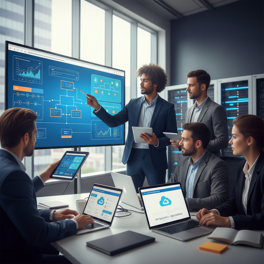 ERP backoffice - Implantação estruturada e operação 100% web
