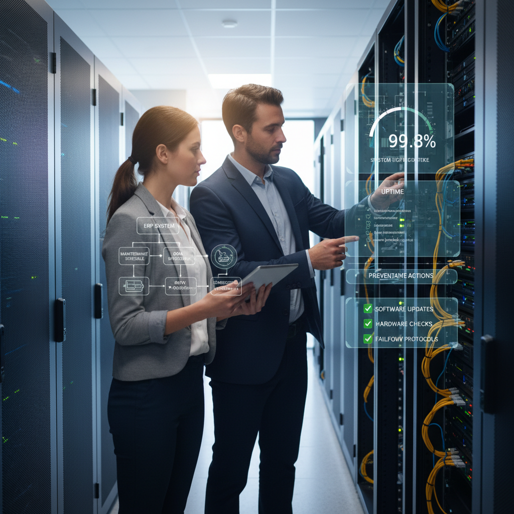 Downtime em TI - Boas práticas para prevenir o downtime em TI com apoio do ERP
