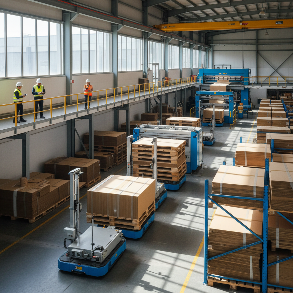 Empresas de papelão ondulado - engenharia em papelão ondulado para operações industriais exigentes