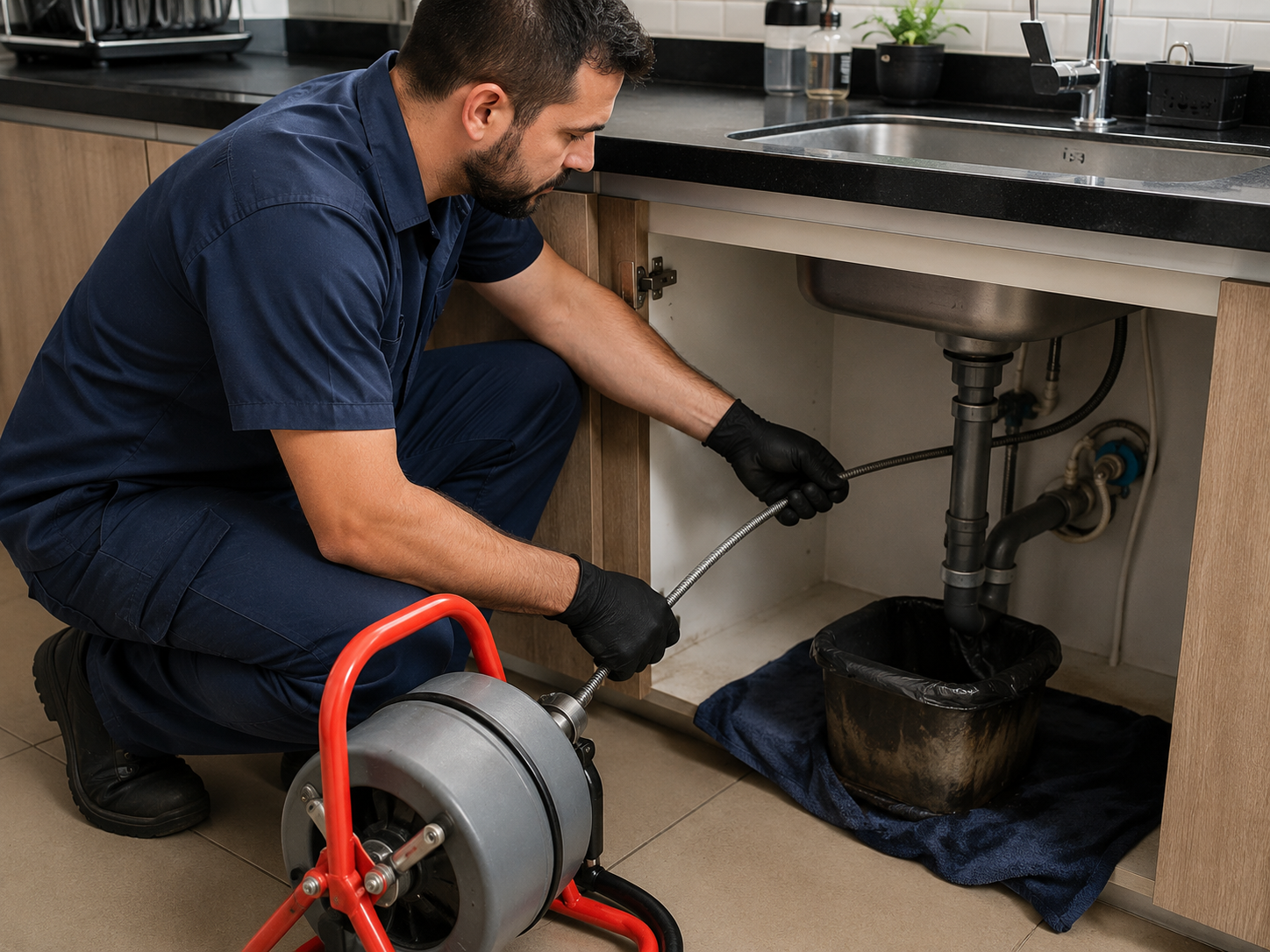 Como desentupir pia de cozinha -  atendimento 24 horas para pia de cozinha e muito mais