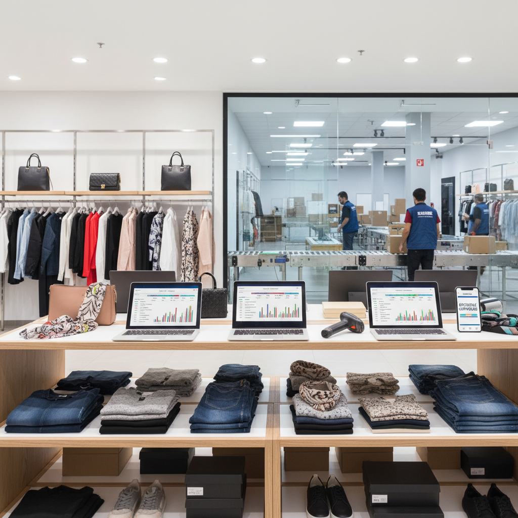 Estoque unificado: como integrar loja física e e-commerce na gestão de moda — O papel do ERP no estoque unificado para o varejo de moda