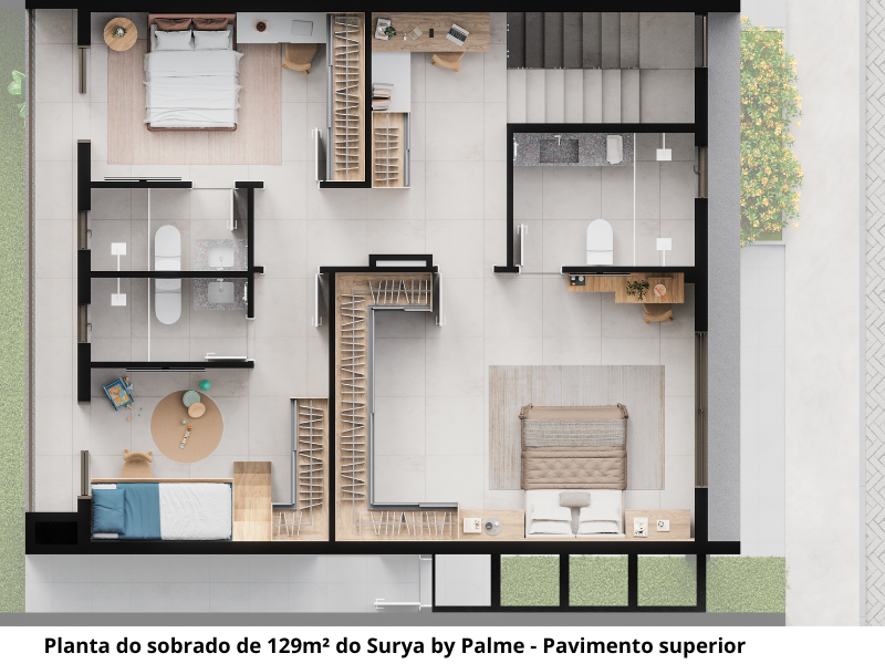 Planta sobrado alto padrão: como escolher e o que observar antes de comprar — Adquira seu imóvel com a Palme e viva a experiência de um sobrado alto padrão