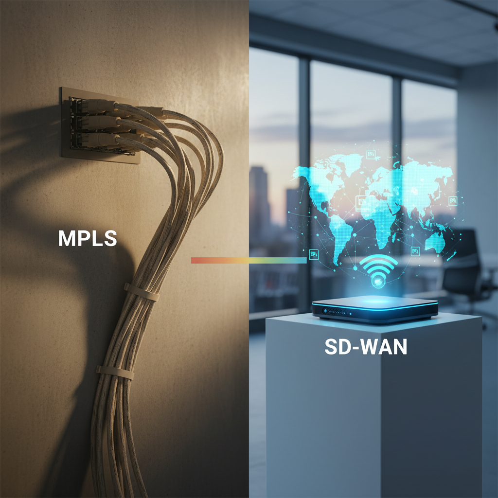 SD-WAN vs MPLS: diferenças, benefícios e como escolher para sua empresa