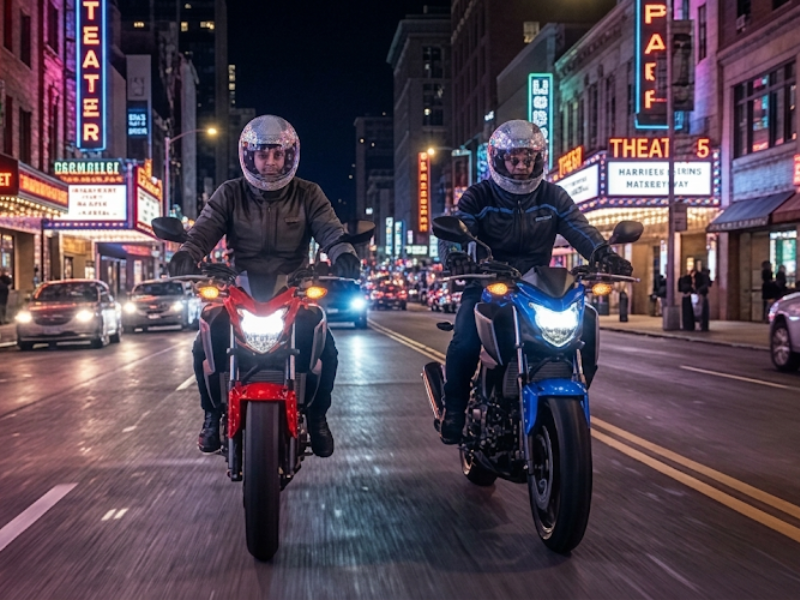 Diferença CB 300 e 300R - comparativo de características