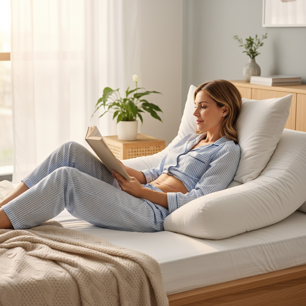 Quanto tempo depois da abdominoplastia posso dormir de lado? Entenda a recuperação — Conquiste a barriga dos seus sonhos com segurança