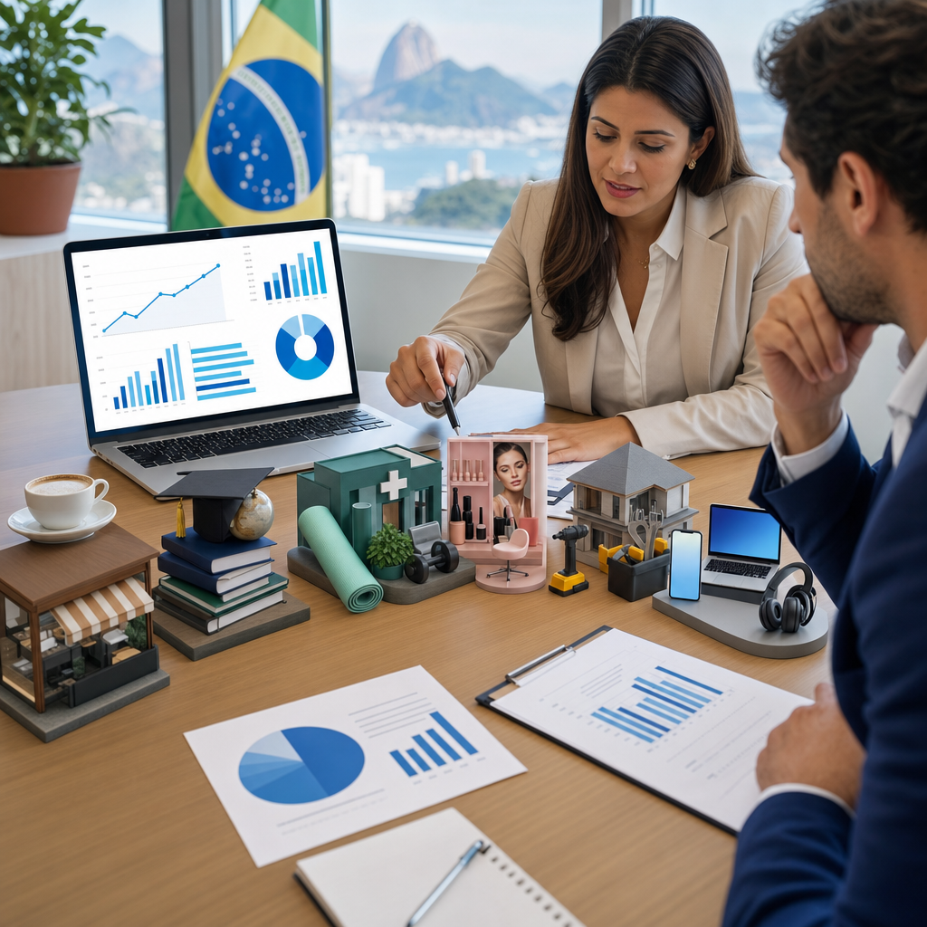 Melhor investimento em franquia: guia completo para escolher com segurança e rentabilidade — Melhor investimento em franquia: setores em destaque {#melhor-investimento-em-franquia-setores-em-destaque}