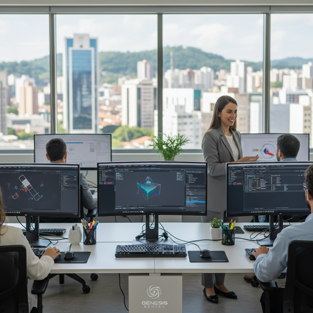Aluguel de Workstation: Guia Completo para Empresas em BH — Onde alugar workstation em BH com segurança? Genesis