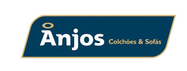 Logo Anjos Colchões e Sofás